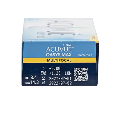 Acuvue 1 Day Oasys Max Lentillas Multifocales Diarias , 90 unidades - -2.50, 8.4, Media, 14.30 - Image 3