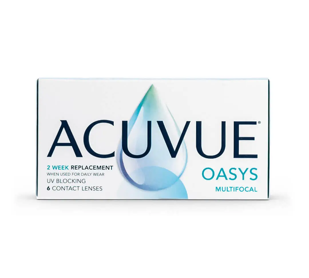 Acuvue Oasys Lentillas Multifocales Quincenales , 6 unidades - +2.75, 8.4, Baja, 14.30