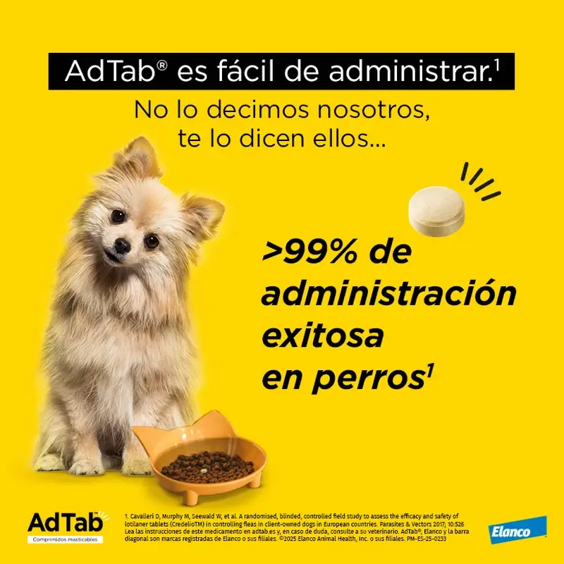 Adtab 900Mg Comprimidos Masticables Perros 22-45Kg, 2 Comprimidos - Image 6