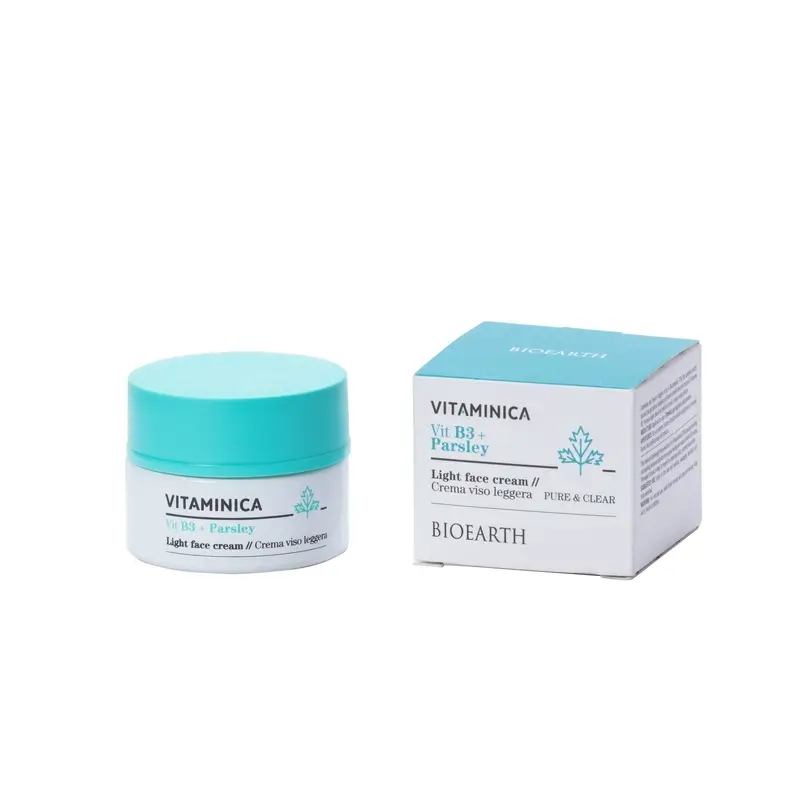 Bioearth Crema Facial Vitamina B3 Y Perejil, 50 Ml