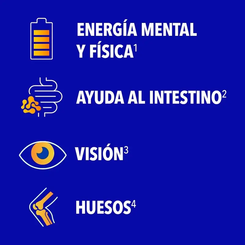 Bion3 Energy 50+ Multivitamínicos Con Probióticos, 120 comprimidos - Image 5