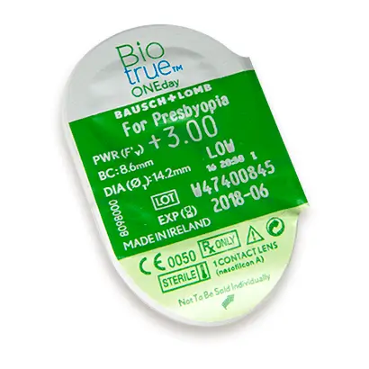 Biotrue One Day Lentillas Multifocales Diarias , 30 unidades - -3.50, 8.6, Alta, 14.2 - Image 3