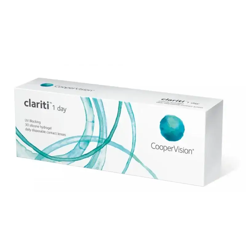 Clariti 1 Day Lentillas Esféricas Diarias , 30 unidades - -9.50, 8.6, 14.1