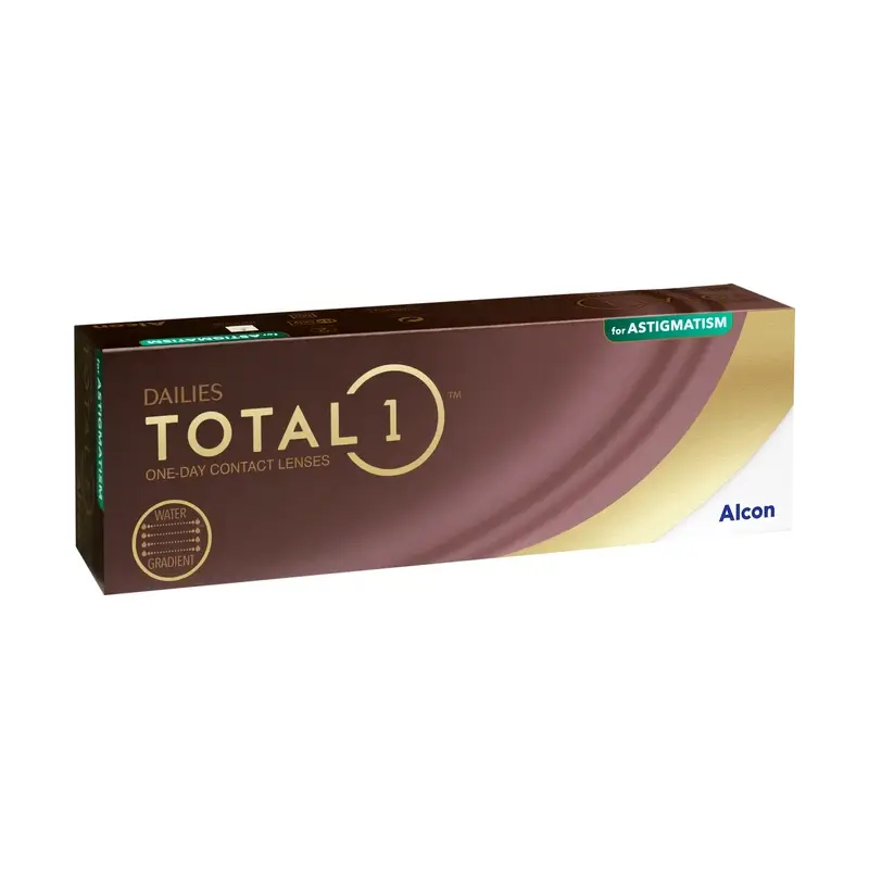 Dailies Total1 Lentillas Tóricas Diarias , 30 unidades - -3.00, -0.75, 140, 8.6, 14.50 - Image 3