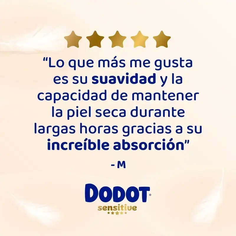 Dodot Pañal Sensitive Jumbo Pack Talla 1 , 3X90 Unidades - Image 13