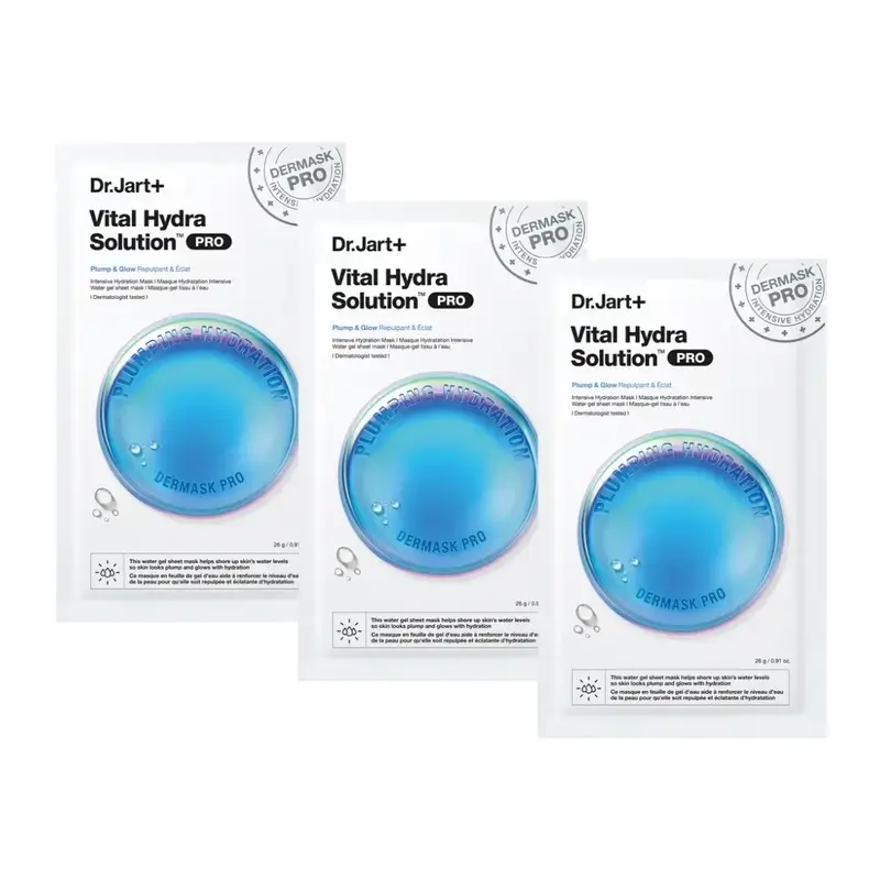 Dr.Jart+ Mascarilla Vital Hydra Solutiontm Pro, 3X26 Gr