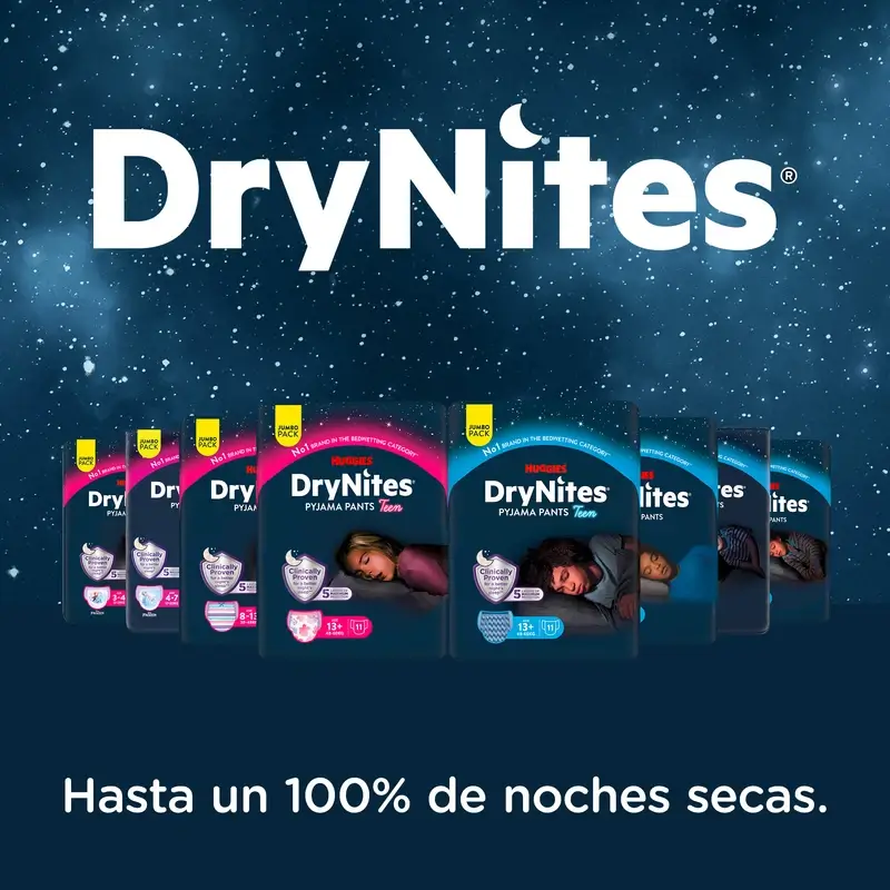Drynites Talla 3-4 Niña Pañales De Noche , 16 unidades - Image 6