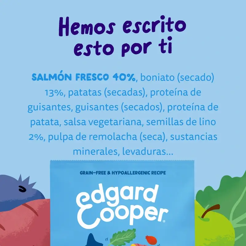 Edgard & Cooper Pienso Para Perros Adultos Mini Con Salmón Fresco , 0,7 kg - Image 11