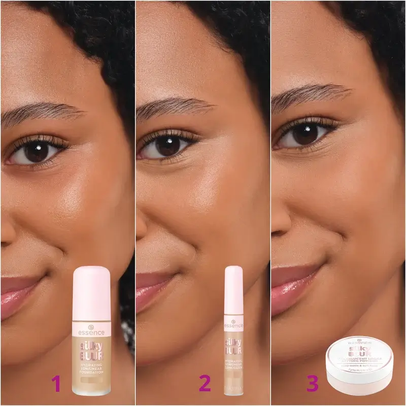 Essence Corrector Hidratante Larga Duración Silky Blur 120, 10 ml - Image 11