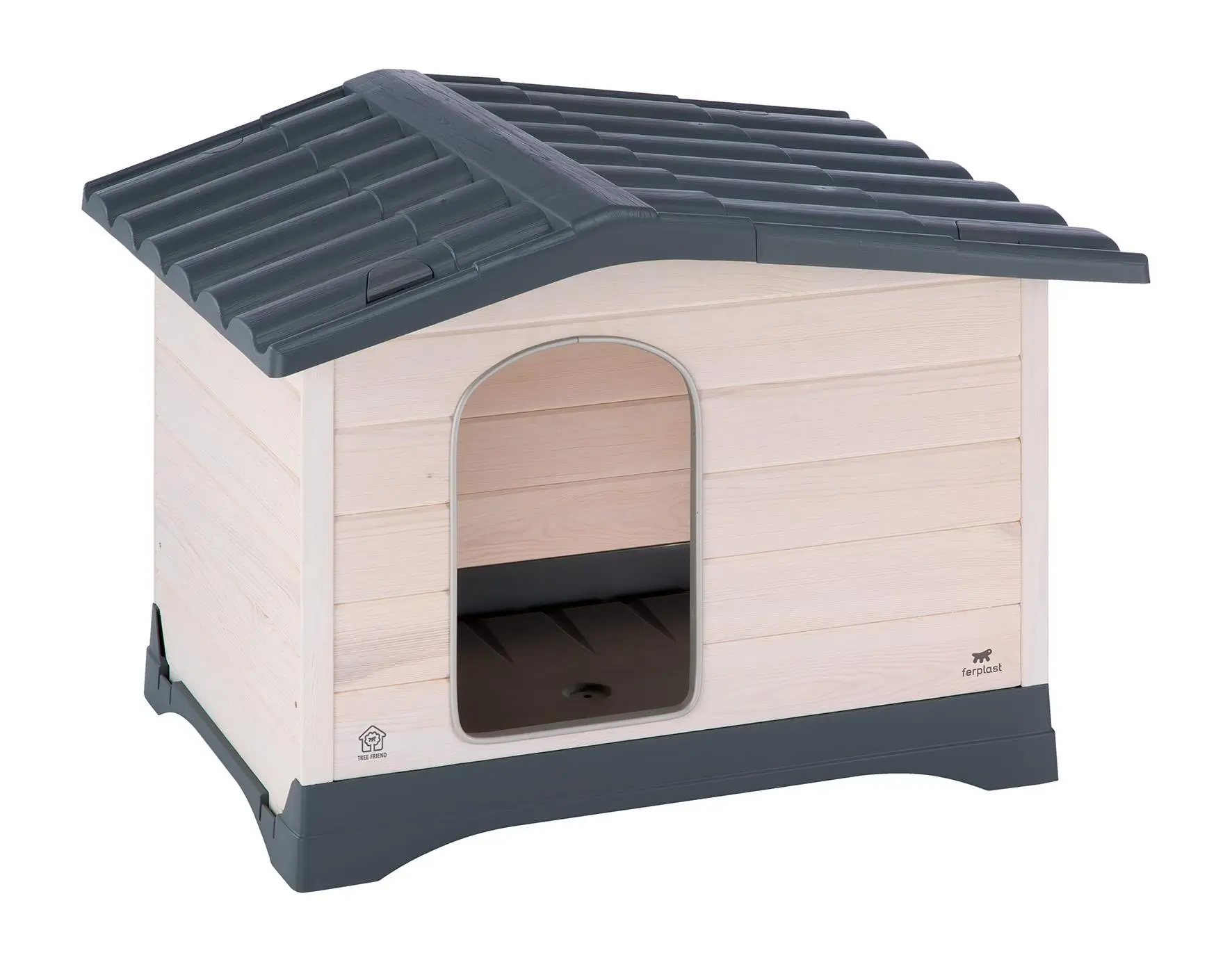 Ferplast Caseta Exte Madera Resina Perro  Grande 90 88x72x66 Cm