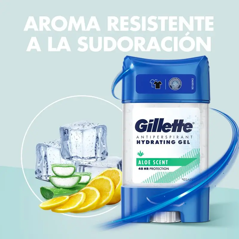 Gillette Desodorante  Hydra Gel Anti Transpirante Aloe 70Ml - Image 5