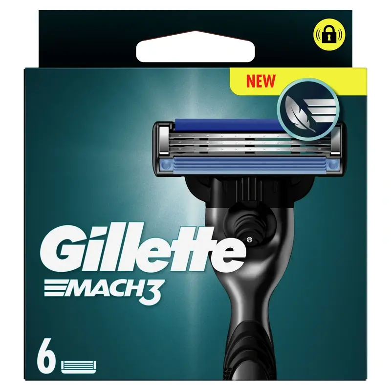 Gillette Mach3 Recambio Hombre, 6 Recambios - Image 2