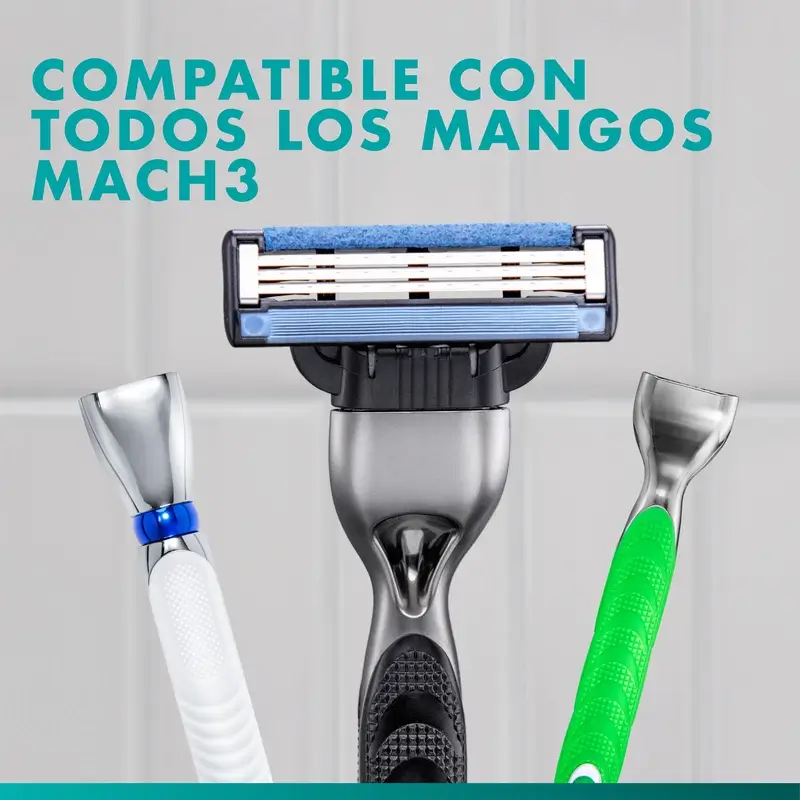 Gillette Mach3 Recambio Hombre, 6 Recambios - Image 6