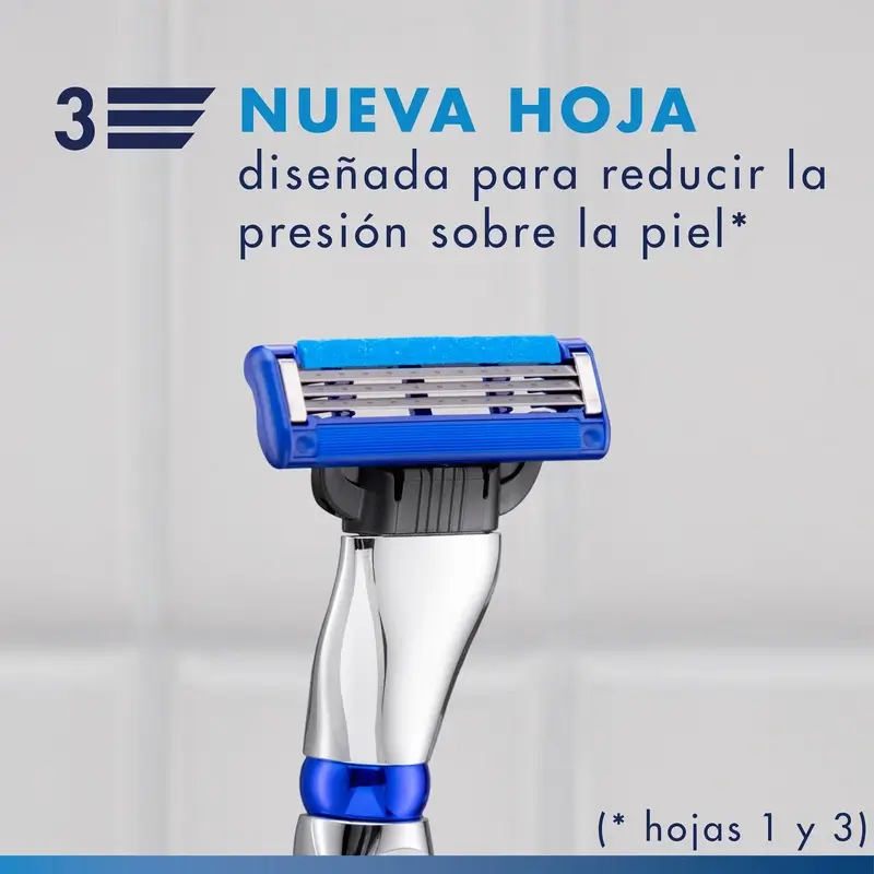 Gillette Mach3 Turbo hombre, 8 Recambios - Image 4