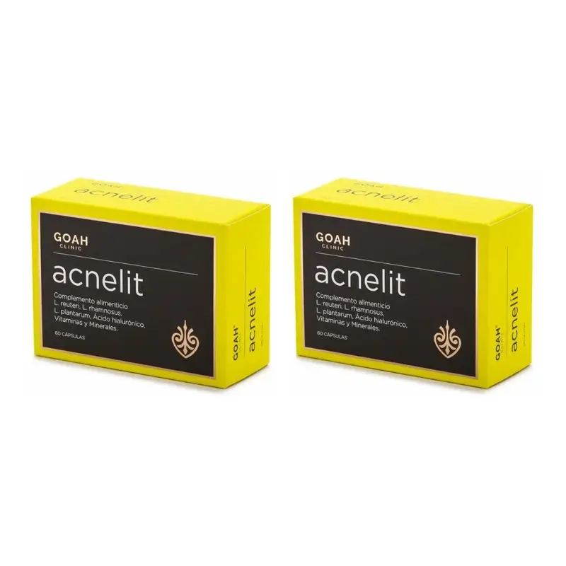 Goah Goah Clinic Acnelit, 2X60 Cápsulas