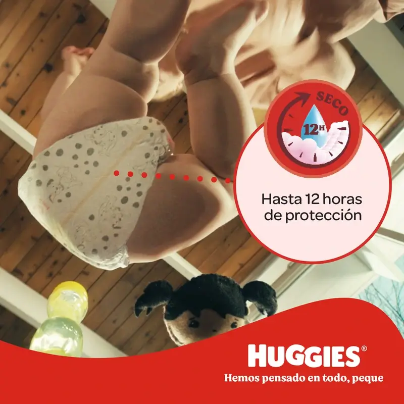 Huggies Little Movers Talla 3 (6-11 Kg) Pañal Braguita Para Bebé Disney , 88 unidades - Image 8