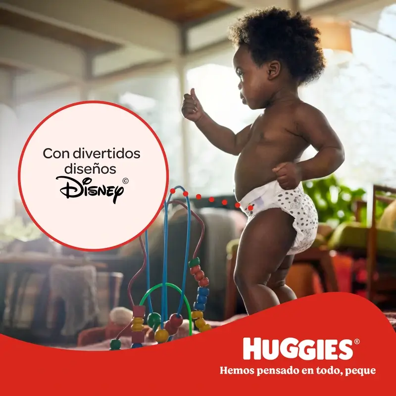 Huggies Little Movers Talla 5 (12-17 Kg) Pañal Braguita Para Bebé Disney , 104 unidades - Image 7