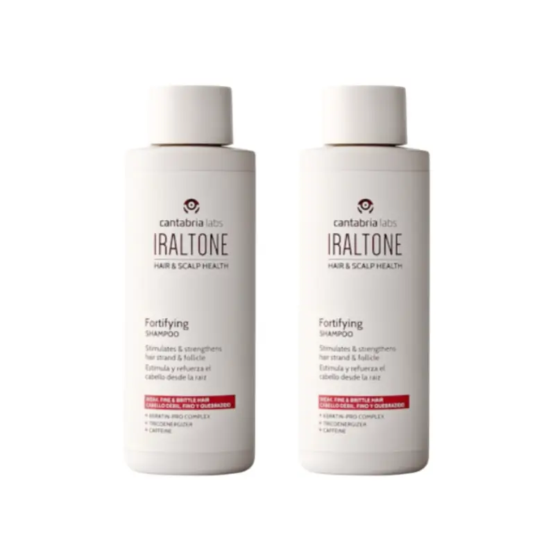 Iraltone Champú Fortificante, Pack 2 x 200 ml