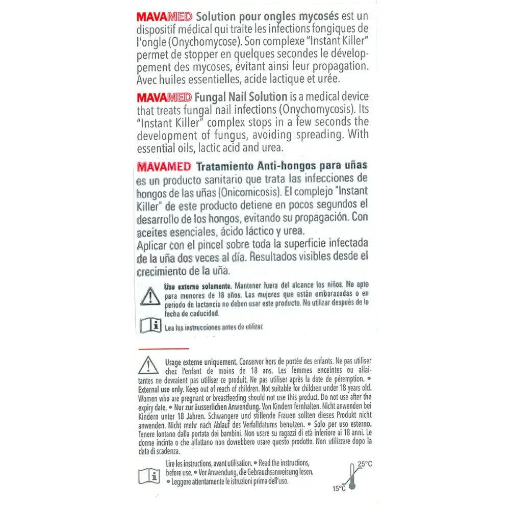 Mavala Mavamed Tratamiento Anti-Hongos para Uñas 5ml - Image 2