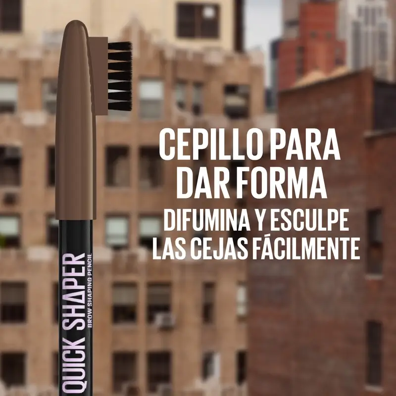 Maybelline New York Quick Shaper Medium Brown 04, 1 ud - Image 8