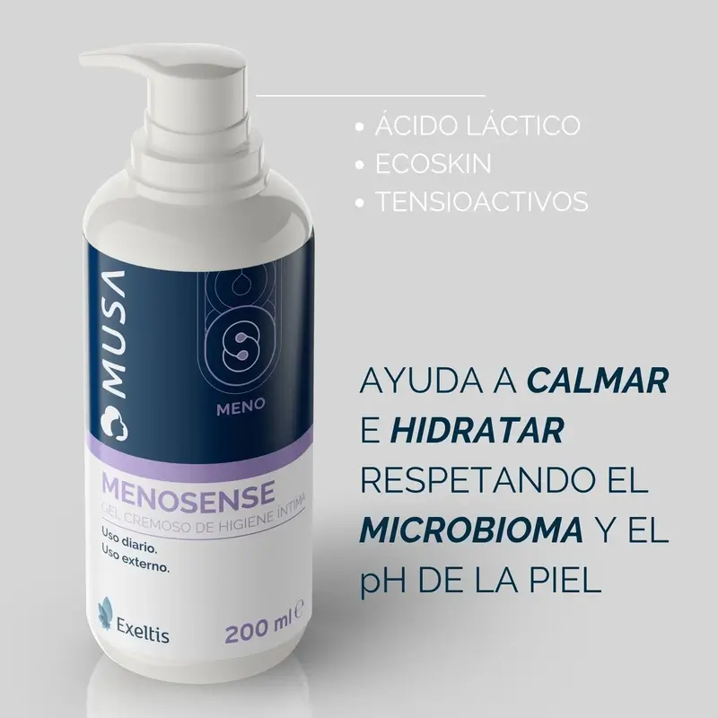 Musa Menosense Gel Higiene Íntima, 200 ml - Image 2