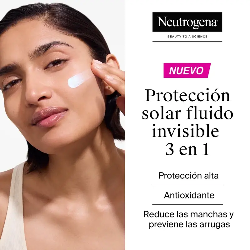 Neutrogena Ultra Sheer Fluido Invisible Anti-Edad Spf50, 50 ml - Image 2