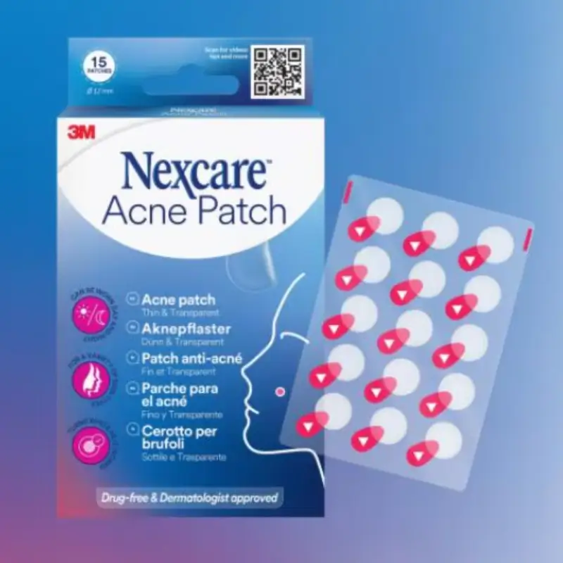 Nexcare Parche para el acné 12mm, 15 uds. - Image 2