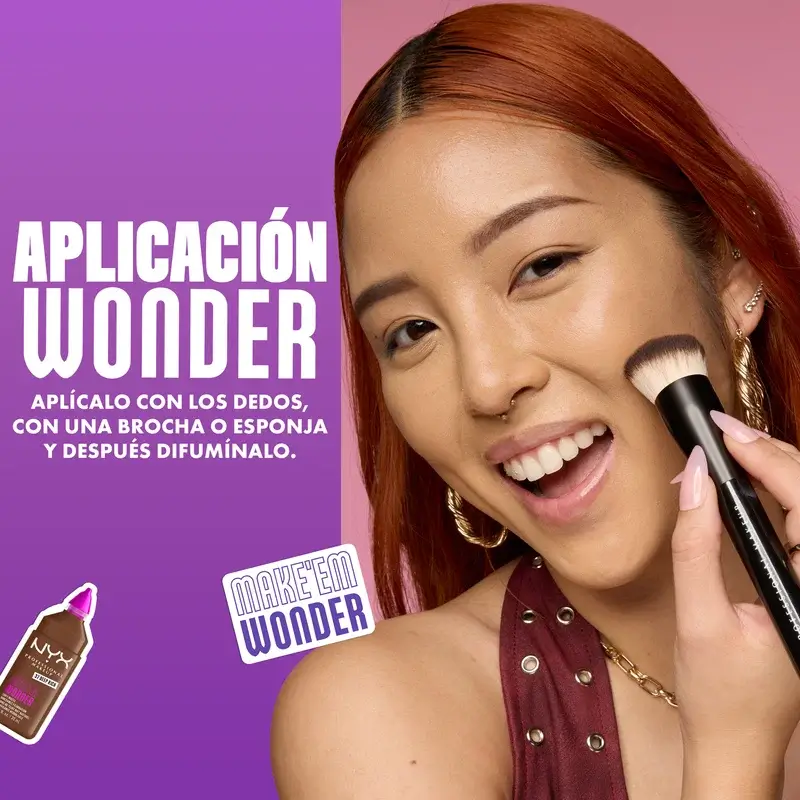 Nyx Cosmetics Make Em Wonder Fdt Natural, 30 ml - Image 7