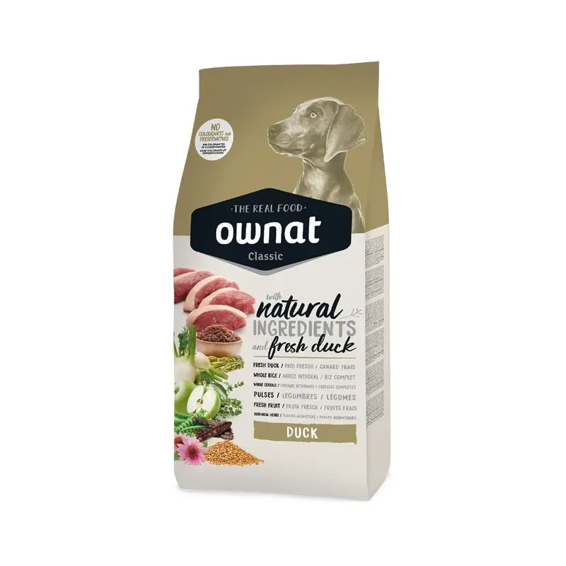Ownat Classic Canine Adult Pato 12Kg