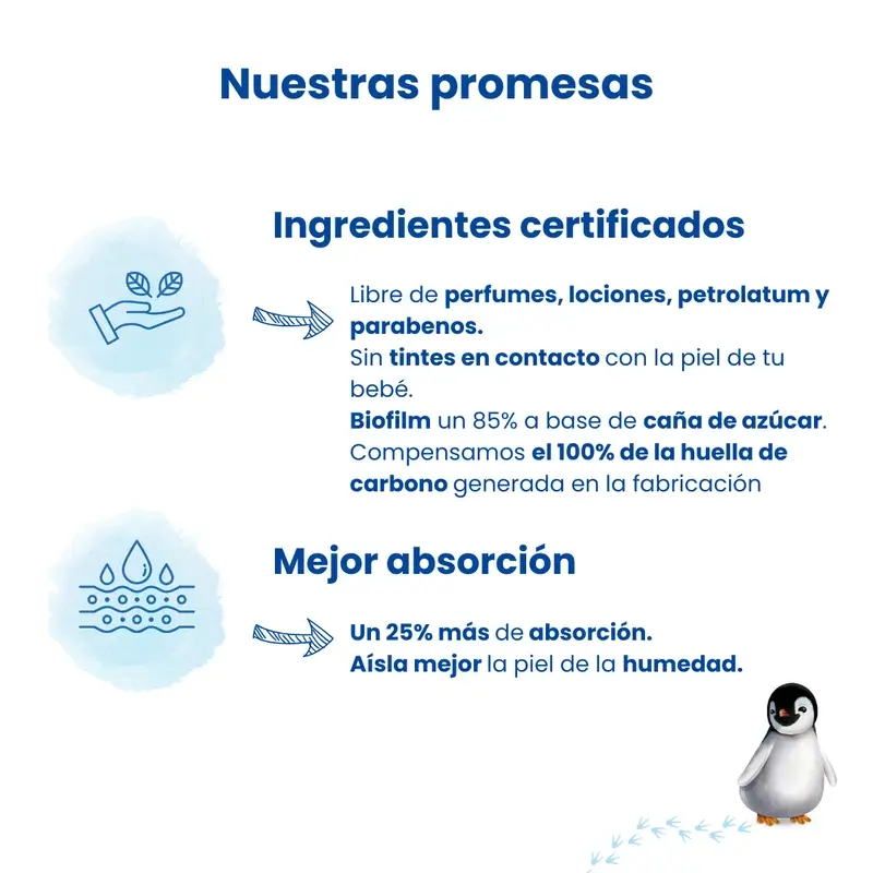 Pingo Pañal Ecológico Talla 1 New Born, Pack 3 X 27 Unidades - Image 4
