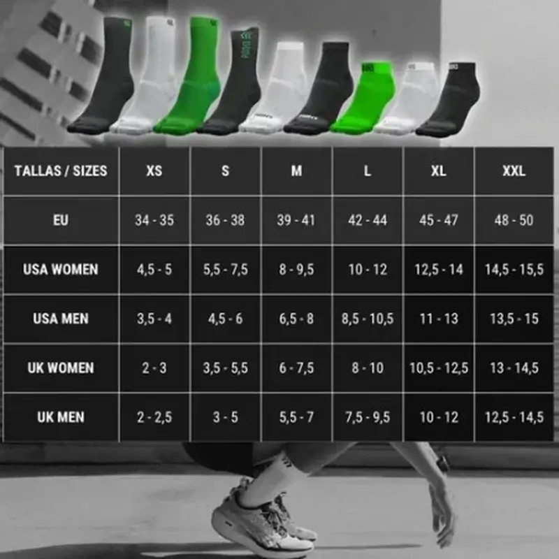 Podoks Calcetines Running Tobillero H2 Blanco - Image 8