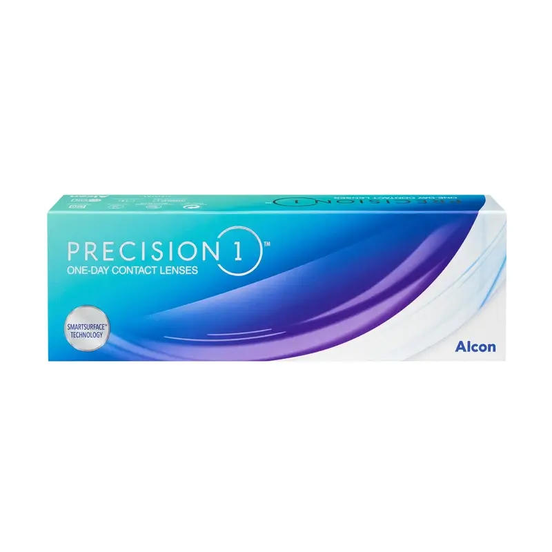 Precision1 Lentillas Esféricas Diarias , 30 unidades - -4.50, 8.3, 14.2