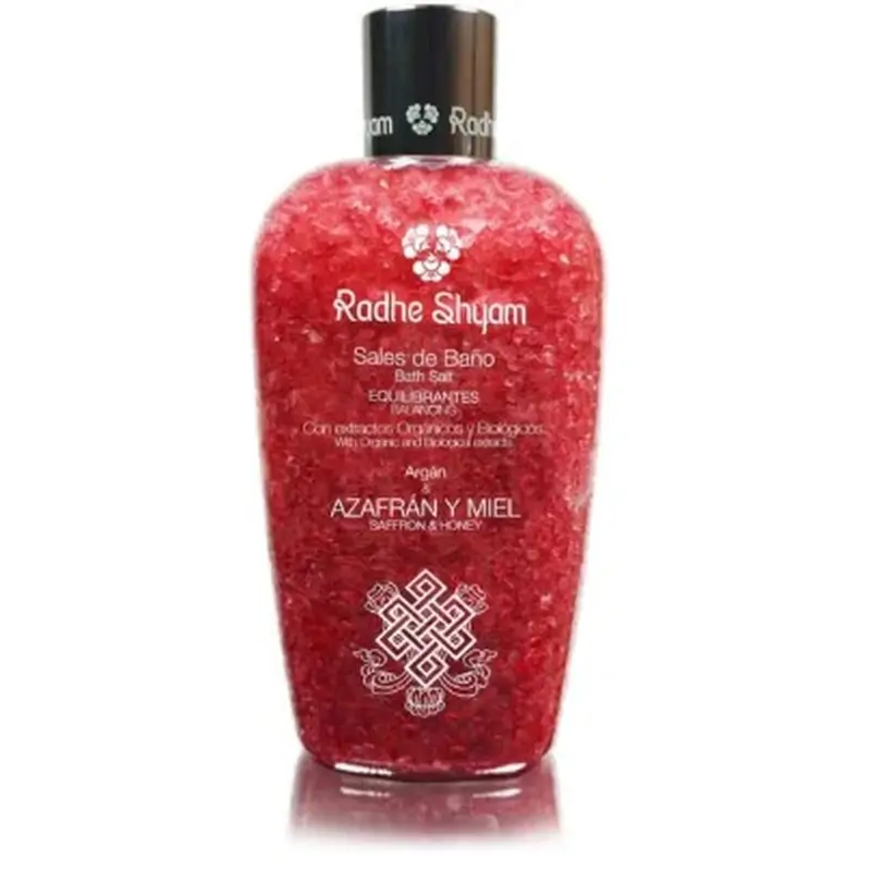 Radhe Shyam Sales De Baño Azafran Y Miel , 250 gr