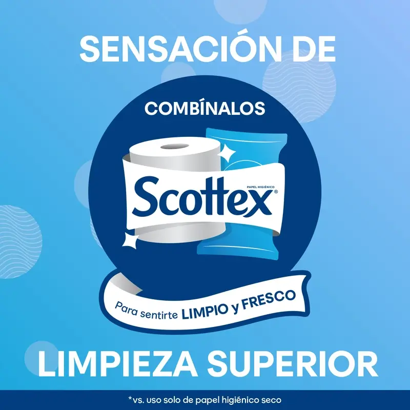 Scottex Junior Papel Higiénico Húmedo , 74 unidades - Image 7