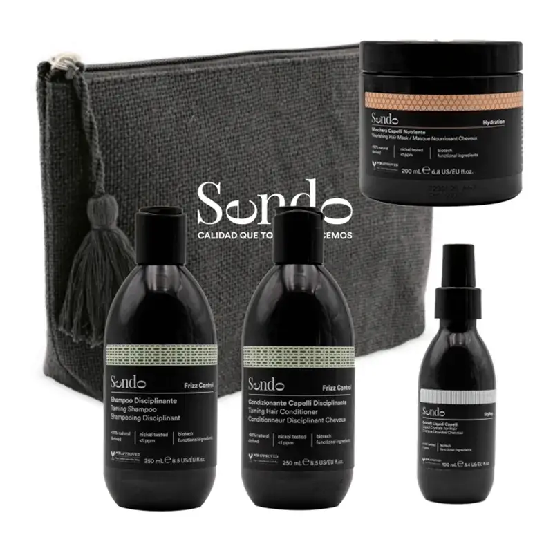 Sendo Rutina Frizz Para Cabello Encrespado