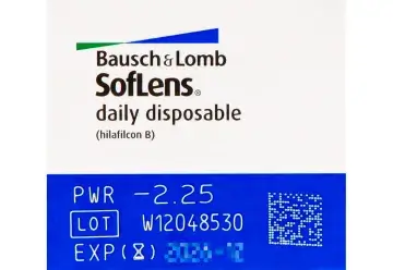 Soflens Daily Lentillas Esféricas Diarias , 30 unidades - -5.50, 8.6, 14.2 - Image 2