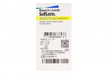 Soflens Lentillas Multifocales Mensuales , 6 unidades - -7.75, 8.8, Baja, 14.50 - Image 2