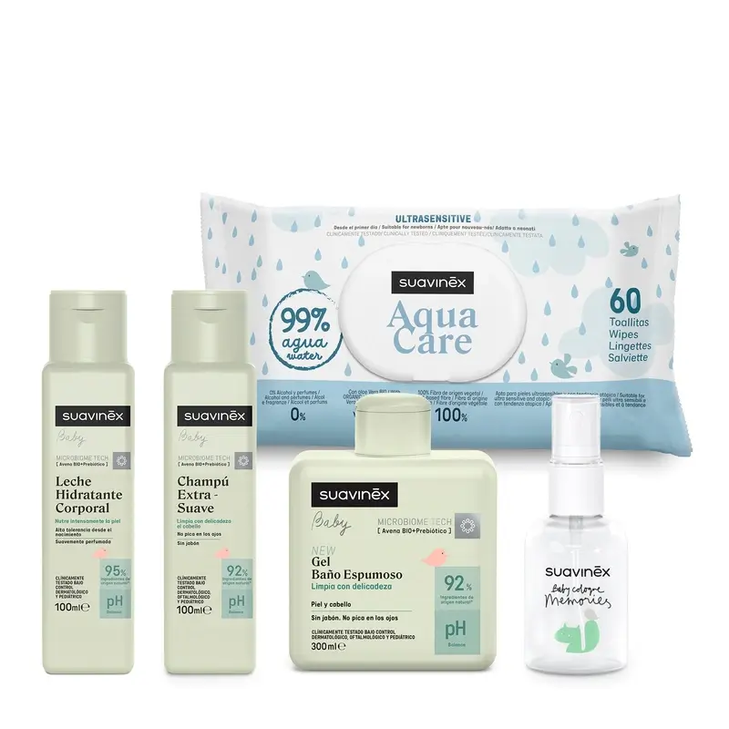 Suavinex Canastilla Baby Care Mini Bag Verde - Image 3