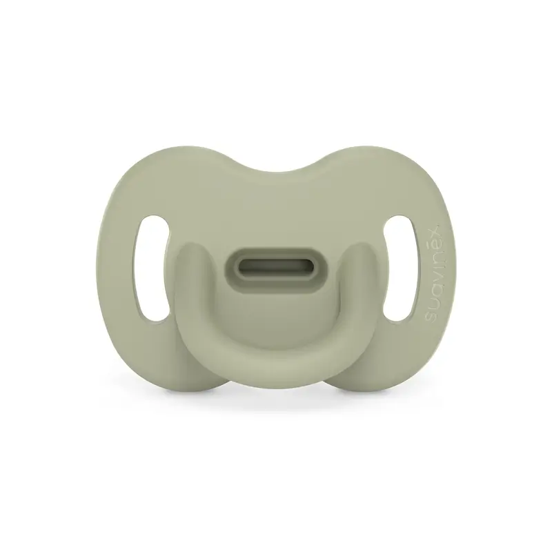 Suavinex Chupete Todo Silicona Fisiológico Sx Pro, 0/6 Meses, Verde