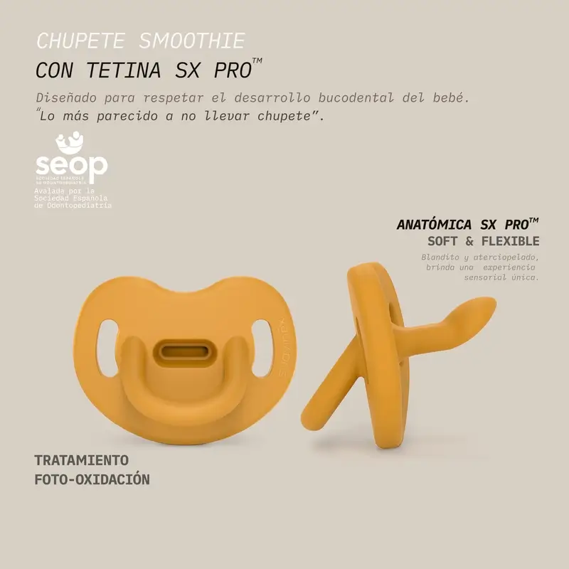 Suavinex Chupetes Tetina Sx Pro 6/18 Meses Colour Essence Verde - Image 4