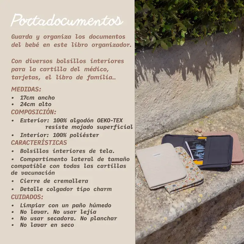 Suavinex Portadocumentos, Gris - Image 7