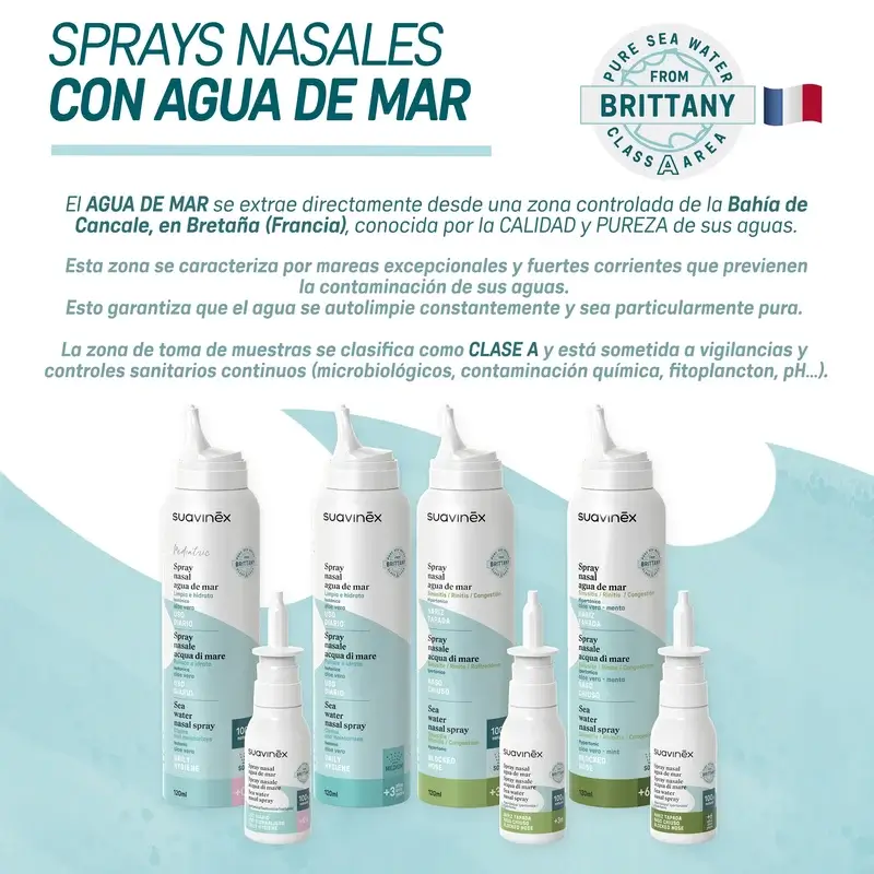 Suavinex Spray Nasal Descongestionante Para Bebés +3 Meses, 30 ml - Image 4