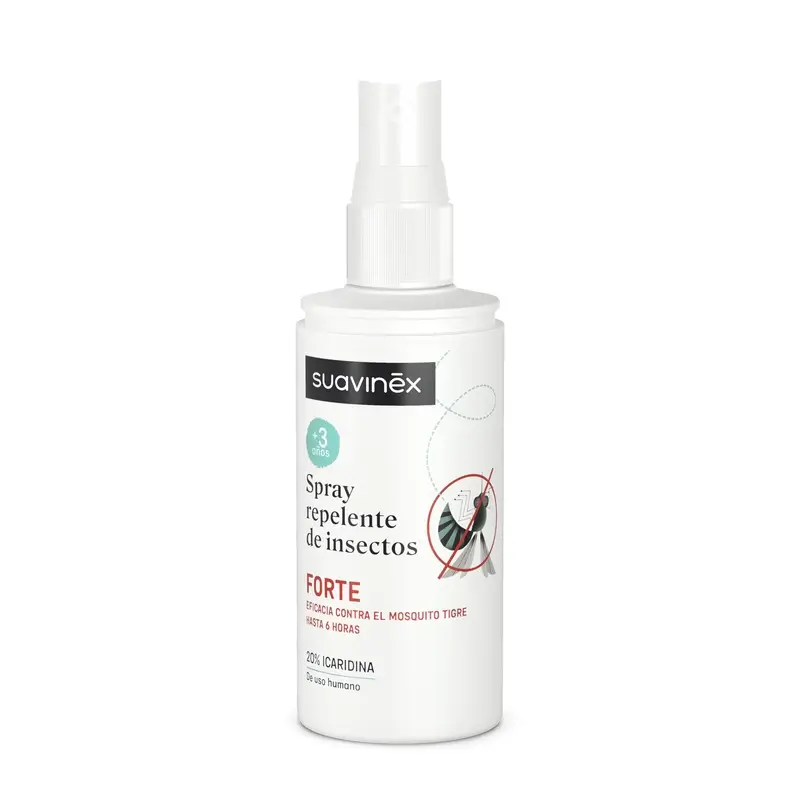 Suavinex Spray Repelente Mosquitos Forte, +3 Años Y Embarazadas, 100 Ml - Image 2
