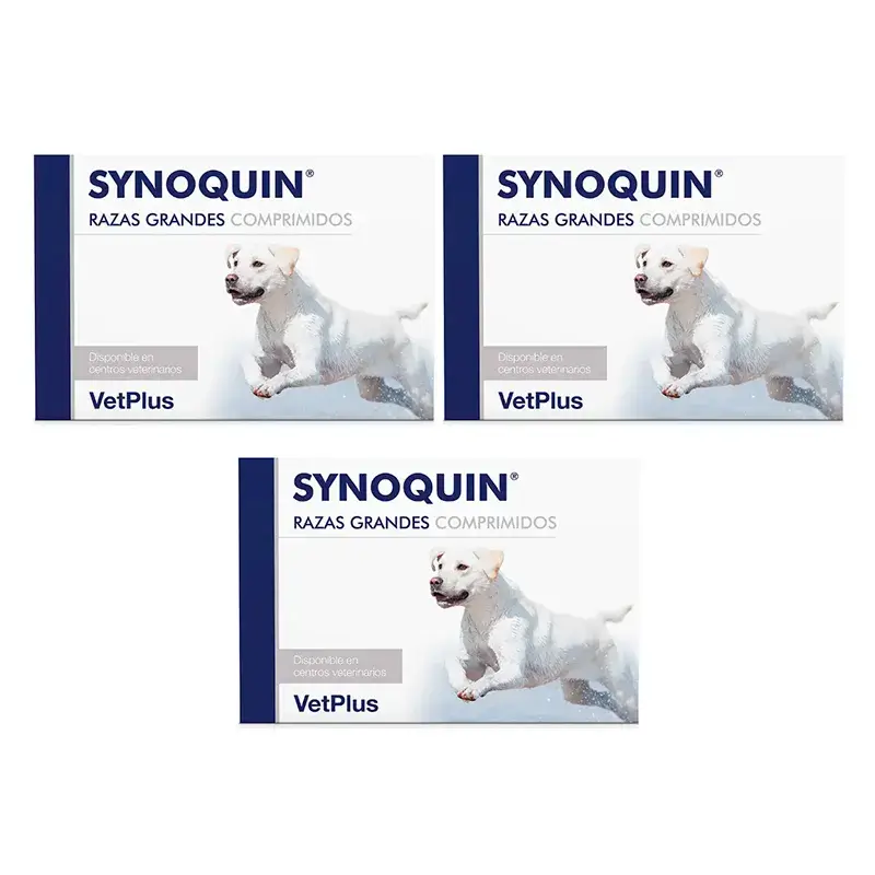 Synoquin Razas Grandes, Pack 3 x 120Cpd