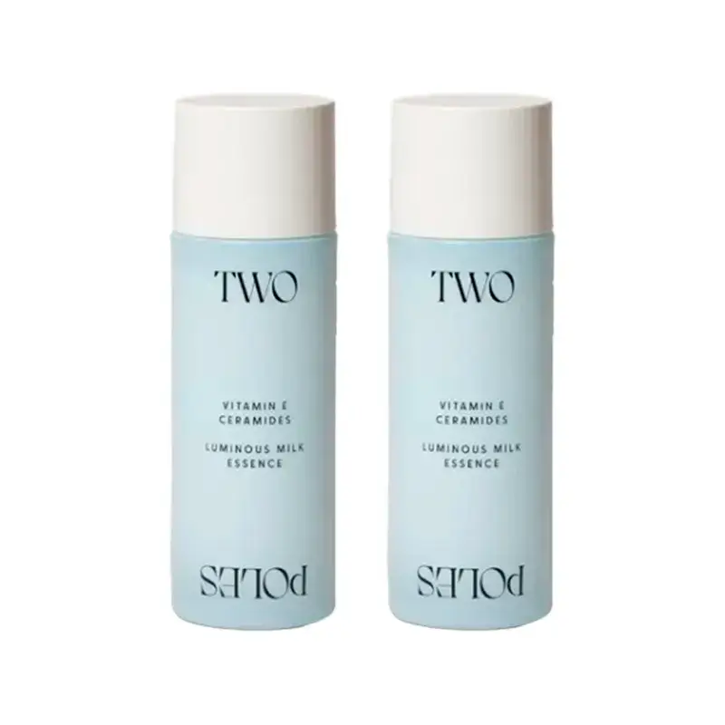 Two Poles Luminous Milk Essence , Pack 2 x 80 ml