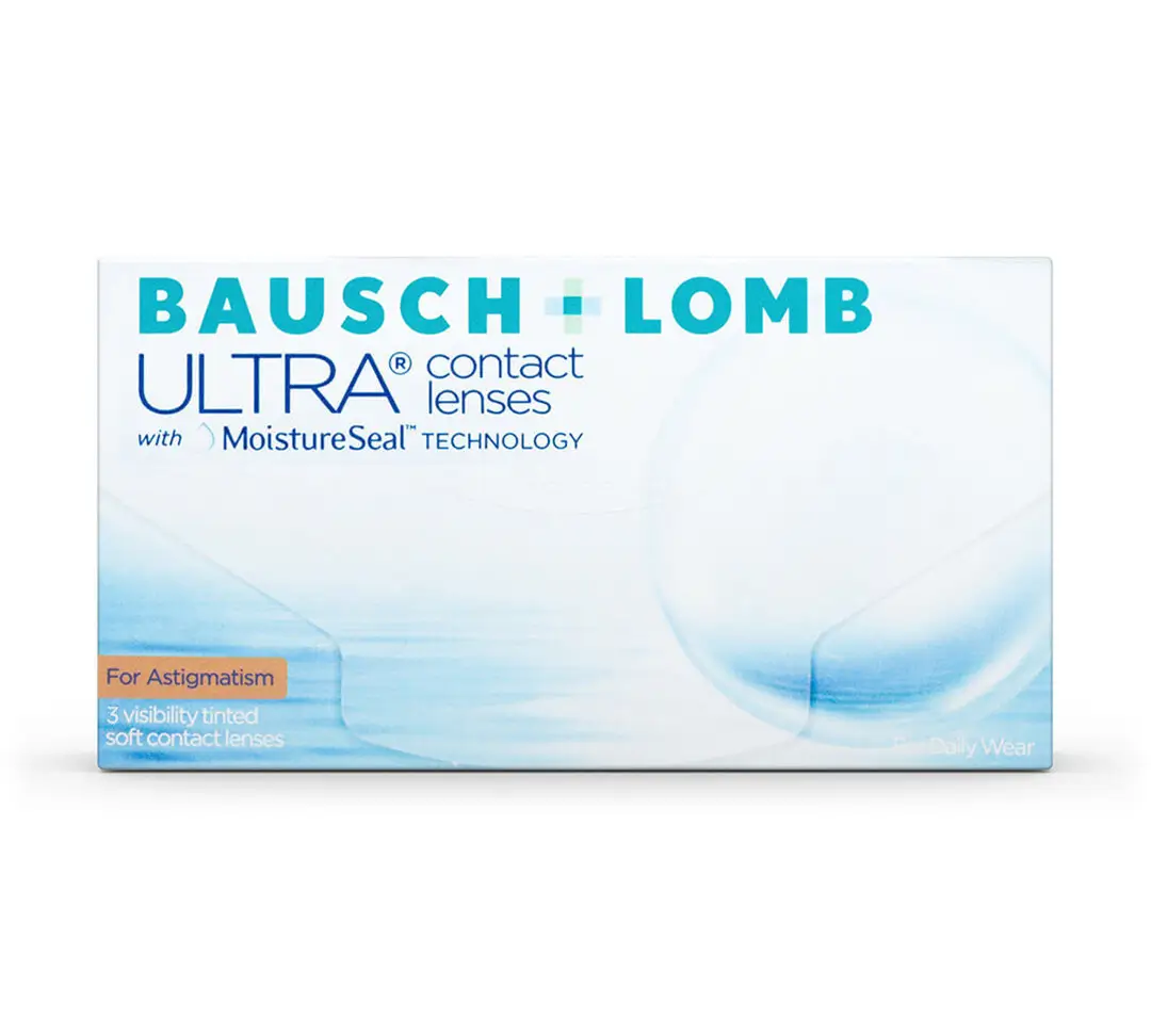 Ultra Lentillas Tóricas Mensuales , 3 unidades - +0.50, -2.25, 70, 8.6, 14.50
