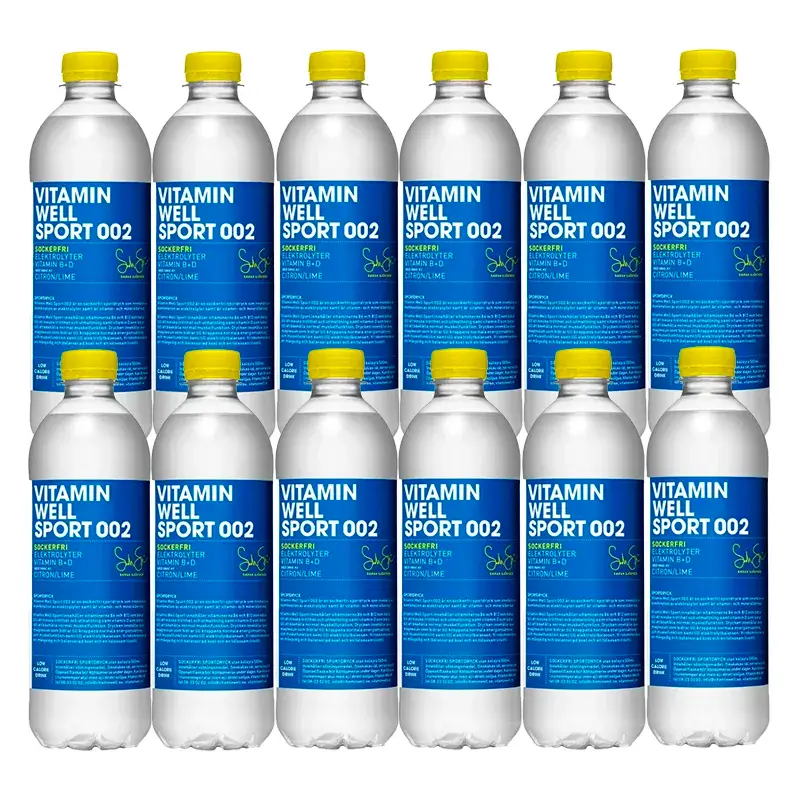 Vitamin Well Sport 002 , pack 12 x 500 ml - Image 2