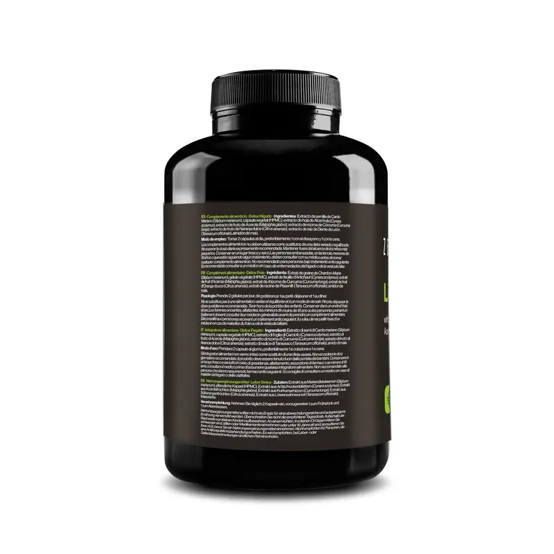 Zenement Detox Hígado, 180 cápsulas veganas - Image 2